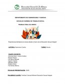 Experiencias familiares de crianza desde el marco de la educación sexual integral