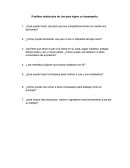 Posibles obstáculos de Joe para lograr un desempeño