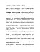 RESUMEN LA IGLESIA Y EL ESTADO Y LA PARTERIA EN MEXICO