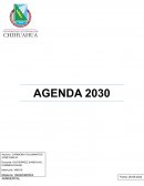 AGENDA 2030 para el Desarrollo Sostenible