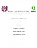 Investigación de la cultura laboral de los siguientes países