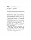 Medicina comunitaria: nuevo enfoque de la medicina