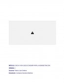 ECONOMÍA PARA LA ADMINISTRACIÓN