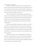 Concepto de Política y Vida Cotidiana