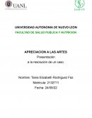 APRECIACION A LAS ARTES