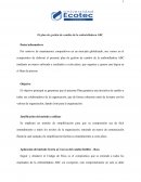 El plan de gestión de cambio de la embotelladora ABC