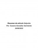 Resumen de artículo Hejiunka