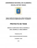 Agua y conflicto social en la Jass el Batan, en el centro poblado Huambocancha Alta - Cajamarca