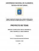 AGUA Y CONFLICTO SOCIAL EN LA JASS EL BATAN, EN EL CENTRO POBLADO HUAMBOCANCHA ALTA - CAJAMARCA