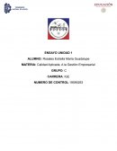 Calidad Aplicada. A la Gestión Empresarial