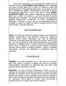 EJEMPLO CONVENIO DE NO AGRESION