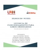 Tramites de licencia en Tulancingo