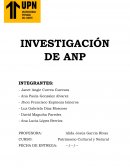 Investigación de ANP
