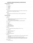 DESCRIPCIÓN DE TRABAJOS DE INSTALACIÓN DE LAS CINTAS REFLECTIVAS