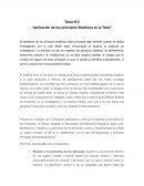 Aplicación de los principios bioéticos en la tesis