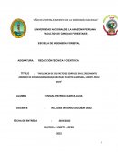 INFLUENCIA DE LOS FACTORES EDÁFICOS EN EL CRECIMIENTO ARBÓREO DE SIMAROUBA AMARA(MARUPA)EN PUERTO ALMENDRA, LORETO-PERÙ 2022