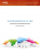 Comunicación como herramienta de dirección