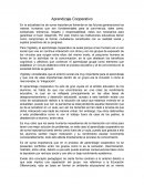 Aprendizaje cooperativo
