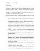 Planificación de la producción Plan Estratégico