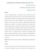 EL DESARROLLO DEL COMERCIO ELECTRÓNICO EN LIMA – PERÚ