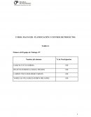 PLANIFICACIÓN Y CONTROL DE PROYECTOS