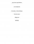 Derecho romano. Ejemplo de obligación en la actualidad