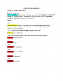 APERTURA DE AUDIENCIA