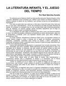 LA LITERATURA INFANTIL Y EL JUEGO DEL TIEMPO
