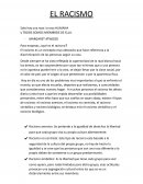 RACISMO - DISCURSO