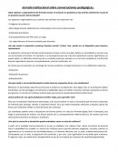 Jornada institucional sobre conversaciones pedagógicas