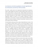 Las relaciones económicas globales actuales reguladas por las instituciones económicas internacionales