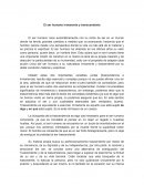 El ser humano inmanente y transcendente