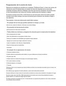 Programación de la acción de venta