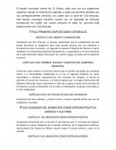 BANDO MUNICIPAL DE ECATEPEC DE MORELO