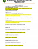 Examen educación vial con respuestas