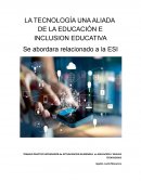 TRABAJO PRACTICO INTEGRADOR de ACTUALIZACION ACADEMICA en EDUCACION Y NUEVAS TECNOLOGIAS