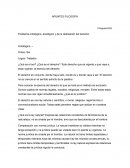 Problema ontológico, axiológico y de la realización del derecho