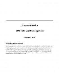 BMC Implementation CM. Página 1