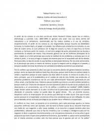 Análisis del texto Dramático II. Página 1