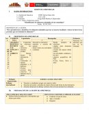 SESIÓN DE APRENDIZAJE Identificamos los alimentos saludables de mi comunidad