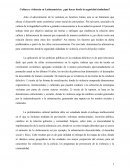 Cultura y violencia en Latinoamérica: ¿qué hacer desde la seguridad ciudadana?
