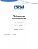 Proyecto integrador Mecánica clásica