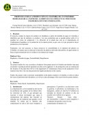 PRODUCCIÓN EN COLOMBIA DE UN POLÍMERO