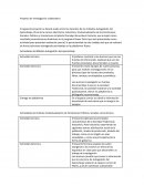 Proyecto de investigación colaborativo