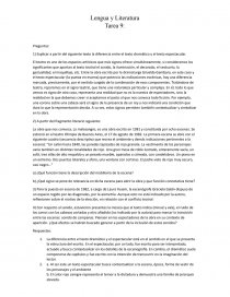 Lengua y Literatura. Página 1