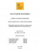 IMPLEMENTACIÓN DE LOGÍSTICA INVERSA PARA DISMINUIR MERMAS EN LA PASTELERÍA TEO