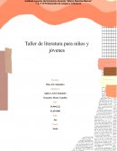 Taller de literatura para niños y jóvenes