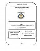 Acciones para evitar actos de corrupción en la armada del Ecuador