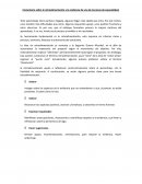 Comentario sobre la retroalimentación a la evidencia de una de las áreas de especialidad