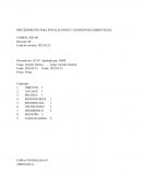 PROCEDIMIENTO PARA INSTALACIONES Y CONDICIONES AMBIENTALES